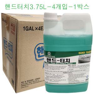 핸드터치 3.75L 4개입 1박스 손세정제 물비누 액체비누 디스펜스물비누