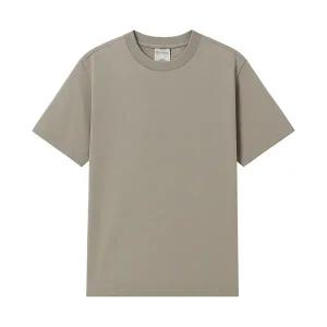 샤카웨어 7.5oz 가먼트다이 맥스 헤비웨이트 무지 오버핏 레이어드 반팔 티셔츠 오트밀 GDS31