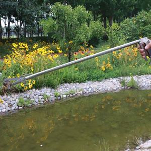 헤루질 악어집게 다용도 접이식 스틸 뱀 장어잡는 만능 롱집게 150cm