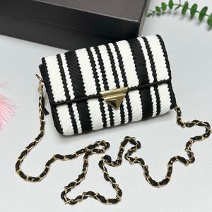 도두리 가방만들기 DIY키트 망스티치 코바늘 뜨개질 취미 패키지 - 스트라이프