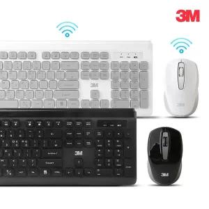 3M MK150 무소음 무선 키보드 마우스 세트