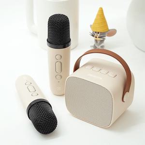 스마텍 블루투스 듀얼마이크 스피커세트 노래방기계