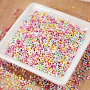 데코야 트윙클 스프링클 미니구슬 파스텔믹스 1mm~1.5mm 1kg