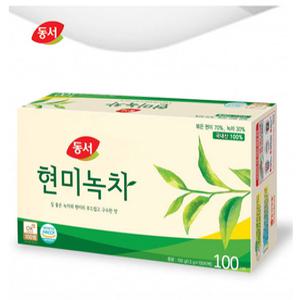 동서식품 현미녹차 100T