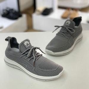 [엘초이]캐주얼 레이스업 니트 메쉬 3.5cm 쿠션 슬립온 FSP2403GL330