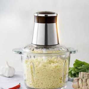 마늘 분쇄기 가정용 커터 믹서기 야채 가는 기계 전동