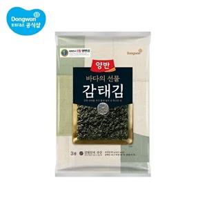 [동원에프앤비]양반 감태김 전장김 3봉(5장) x 3개 (총 9봉)