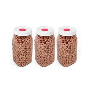 락앤락 테이스트 HTE531S3 도어포켓캐니스터 정사각 1L 3개세트