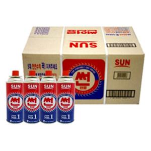 썬연료 부탄가스 220g 28개 국민연료 파열방지기능 휴대용 가스렌지 부르스타 버너