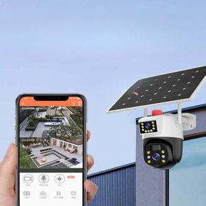 태양광 감시카메라 CCTV 360도 핸드폰 원격 네트워크 4G 야간 실외용 야외용