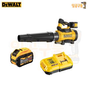 디월트 DCMBL777X1 60V BL 무선 송풍기 블로워 낙엽 세차 9.0Ah 배터리 1개 세트