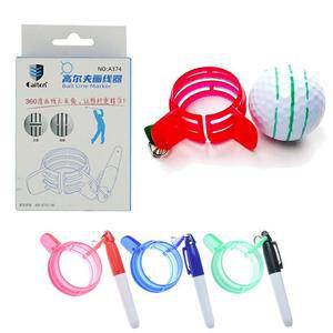 [XBG8M2O2]색상랜덤 골프 볼라이너 360도 캡라이너 볼마커