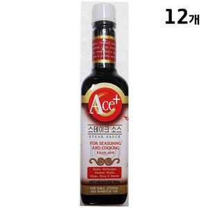 [XBJ70L62_47]스테이크소스 에이스 제 260g X12 스테이크양념