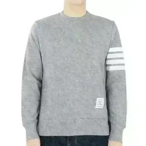 디몬트 톰브라운 남성 사선완장 클래식 맨투맨(그레이) MJT021L 00535 068