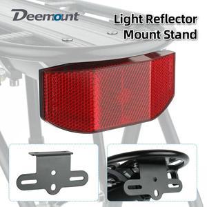 자전거짐받이 자전거 후면 라이트 스탠드 브래킷 수하물 캐리어 마운트 수직 수평 설치 랙 리플렉터 거치대
