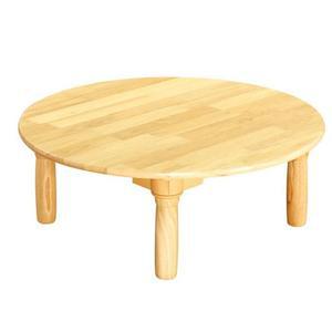 [마이모노샵] 높이290 아기 영아 집 센터 둥근 원형 라운드 원목 책상