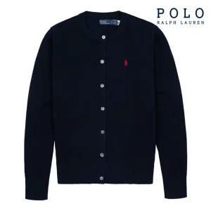 [폴로랄프로렌]여성 코튼 블렌드 가디건 [네이비]