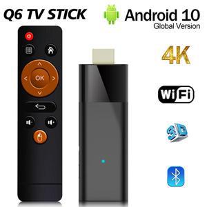 Q6 미니 TV 스틱 안드로이드 10 올위너 H313 쿼드 코어 2GB 16GB BT 4K HDR10  와이파이 H.265 스마트 TV