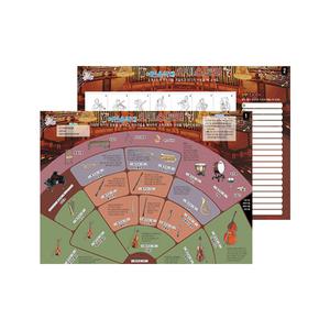 [주은교육] 오케스트라 악기 배치도 (10세트)