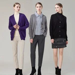 [로코엘라][로코엘라] 바이브 오버핏 여성 니트 가디건