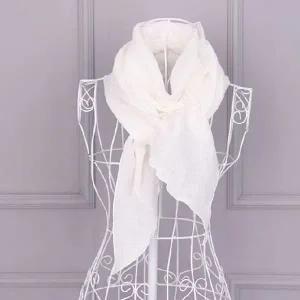 [하프클럽/]국산 여름 롱 스카프 린넨 무지 데일리 머플러