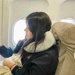 튜브형 목베개 비행기목쿠션 기내용 승무원수면베개