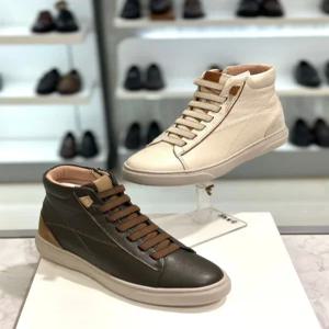 [닥스] 여성 5센치 키높이 밴드끈 하이탑 스니커즈  dib411