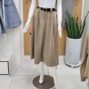 [클리지] DP01 코듀로이 벨트셋 스커트 대동백화점 CO8WSK02 (S23634358)