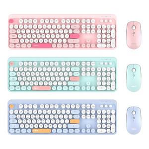 앱코 WKM01 무선 키보드 마우스 세트 (블루)