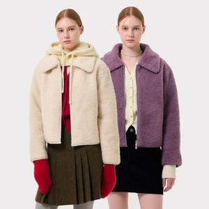 제너럴아이디어 WOMAN 투웨이 지퍼 부클 퍼 자켓 [4COL] / WBD4L07510