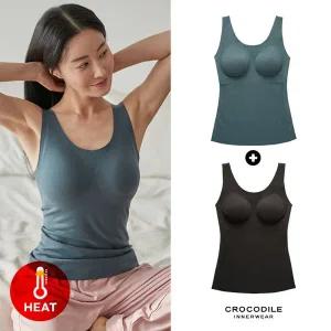 [크로커다일]감탄브라 감탄 히트탑 1+1 CDWTB2P6364