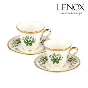 [갤러리아] 홀리데이 커피잔 2인조 (IND)