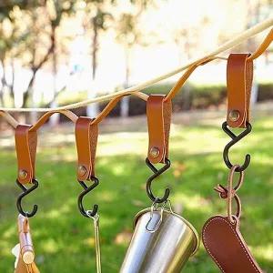 [하프클럽/셀러허브_여성트랜드패션]캠핑무드 고리 10p세트 캠핑냄비걸이