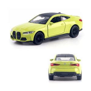 WELLY 1:38 BMW M4 미니카 풀백 아기자동차 3세 장난감