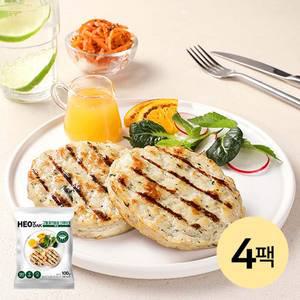 [허닭] 그릴 닭가슴살 스테이크 깻잎 4팩