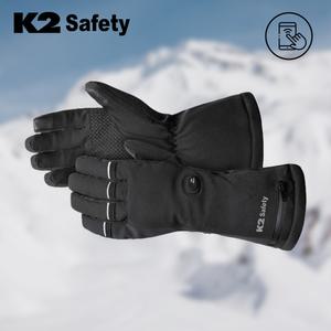 K2 세이프티 발열장갑 겨울 충전식 패딩 방한장갑 등산