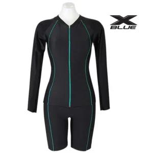 XBLUE 아쿠아로빅 빅사이즈 투피스 수영복 NM3045 여성