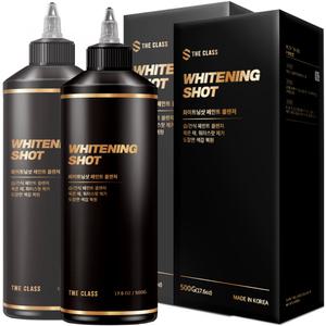 더클래스 화이트닝샷 습건식 페인트 클렌저 500g 2개