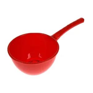 대일자루바가지 특대 (색상랜덤) 44.5x12.5cm/손잡이/물/플라스틱/욕실/목욕/주방/가정용/다용도/프라스틱