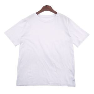 여성 무지 디자인 옆트임 포인트 데일리 반팔 티셔츠