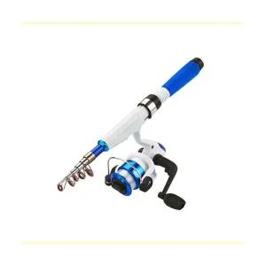 화이트키위 다용도 미니 릴 낚시대 세트