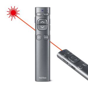 나비 NV176-BPT100 블루투스 충전식 레이저포인터 프리젠터 포인트