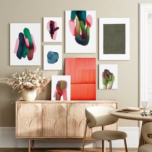 로낭 부홀렉 추상화 모던 개업 집들이 선물 학교 공공기관 사무실 인테리어 캔버스 그림 알루미늄액자 18종