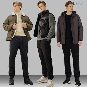 [ELLE SPORT] 남성 패딩팬츠 3종 세트