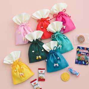 [BZI2I877_51HA]오색찬란 복주머니 간식 구디백