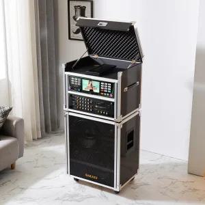 태진 메테우스 이동식 노래방 케이스 MS-2100L (일반) 가정용 노래방 기기 기계