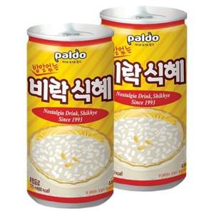 행사용 단체주문 팔도 밥알없는 비락식혜 175ml x 30캔입 음료 대량구매 학교