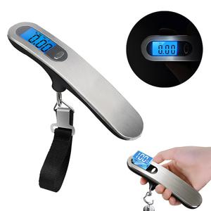 휴대용 디지털 캐리어저울 수화물 여행용 낚시 케리어 가방 수하물 손저울 자전거 무게측정기