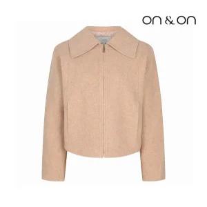 [온앤온][온앤온] 카라 핸드메이드 집업 자켓(MW2WMA69)