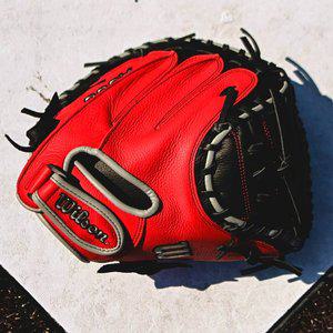 [윌슨] 야구글러브 A500 32인치 유소년 초보자 어린이용 포수글러브 아동용